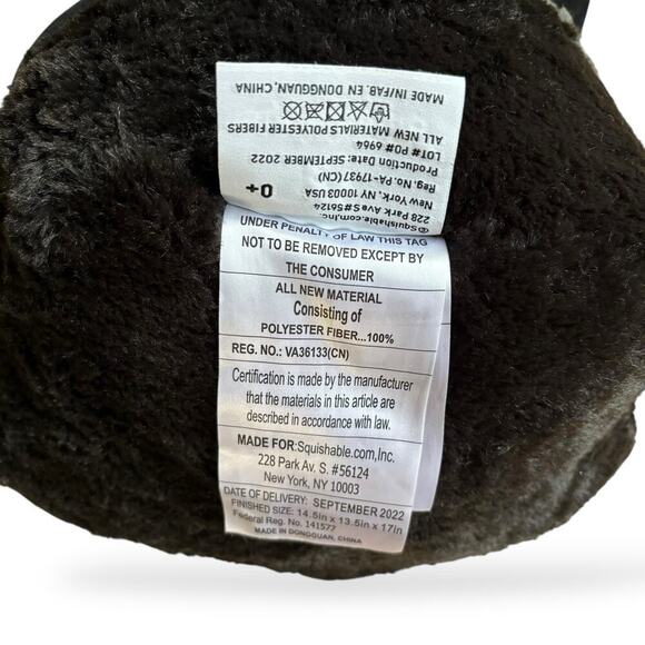 Squishable Plague Doctor 18” Mask Hat Plush Figure Black Spooky Goth lantern - Picture 8 of 13